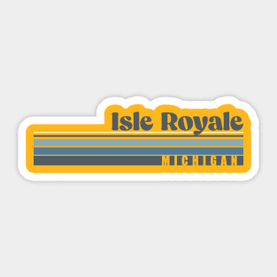 Isle Royale Sticker